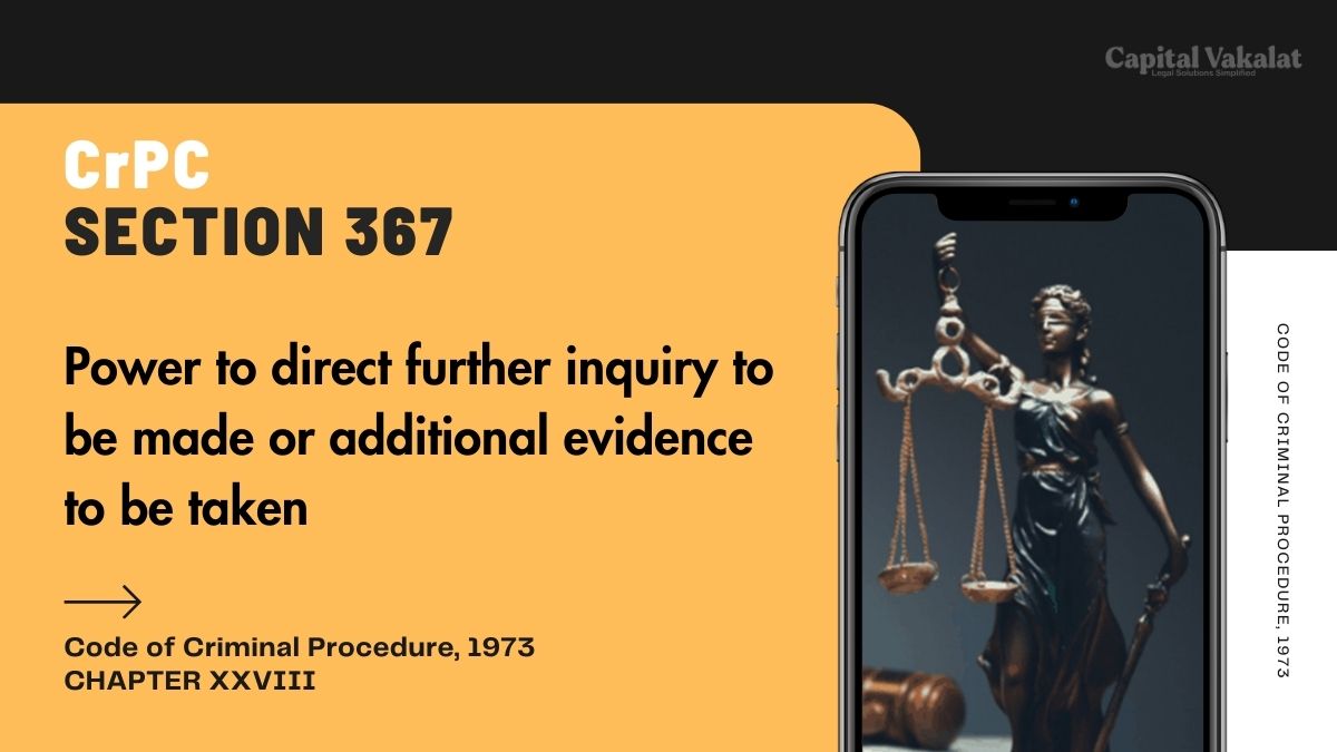 Section 367 CrPC