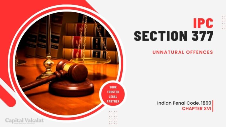 Section 377 IPC: Unnatural Offences - Capital Vakalat Law Firm